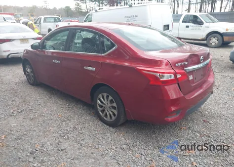 2018 Nissan Sentra Sv from USA, damaged, VIN 3N1AB7AP3JY346010